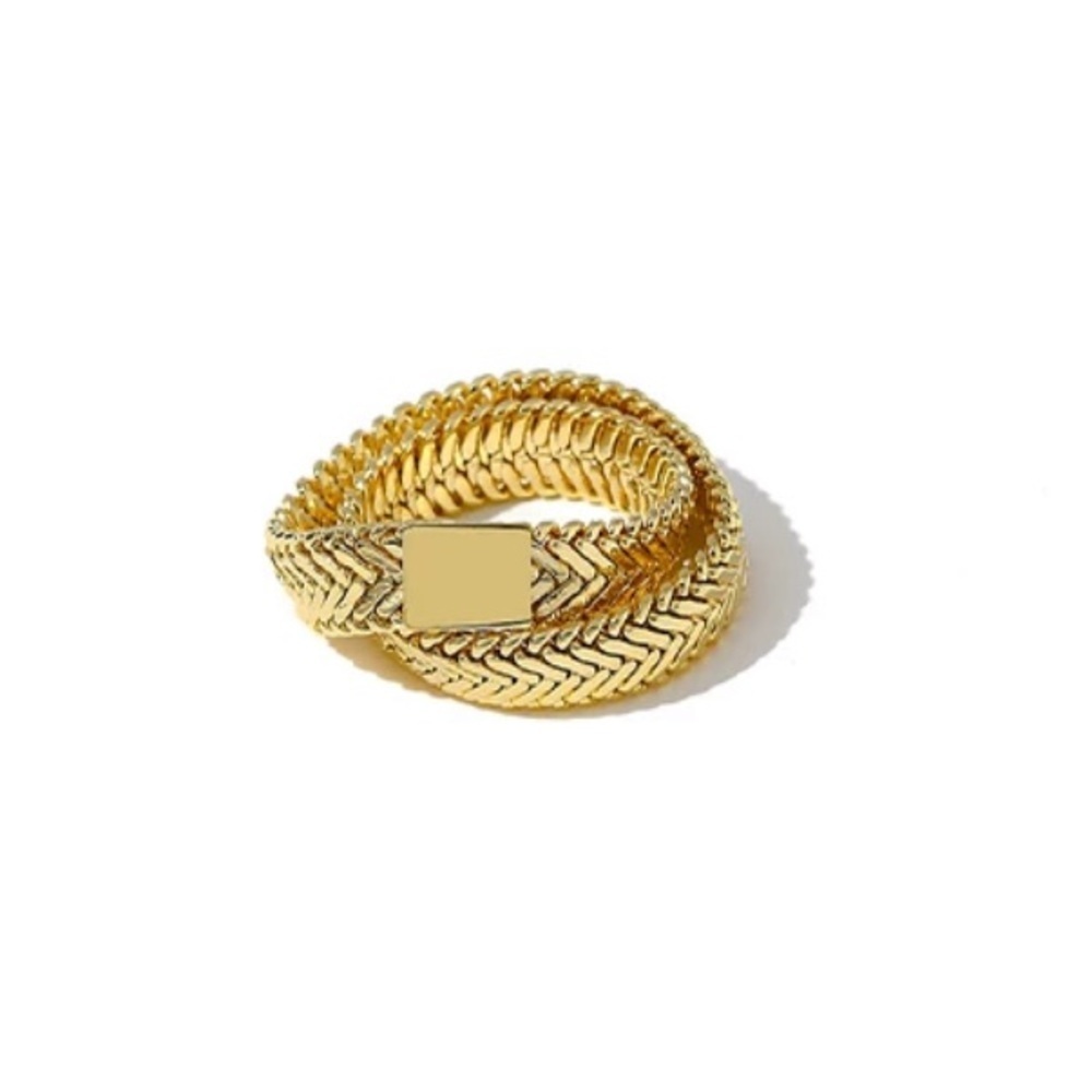 Gold Wrap Ring NWT - Picture 2 of 3